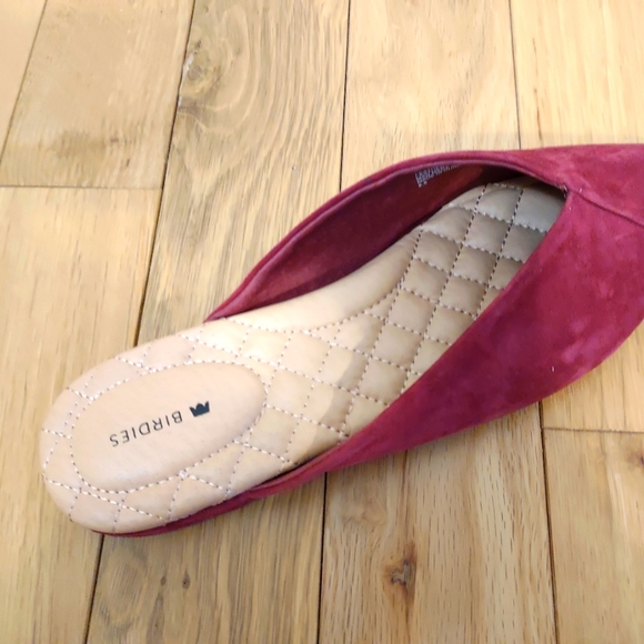 Pink/purple Birdie Swan mule flats, size 8.5 - Picture 2 of 10